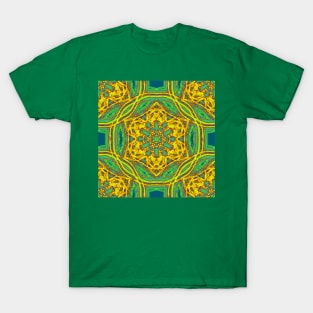 Signs of spring fractal kaleidoscopes T-Shirt